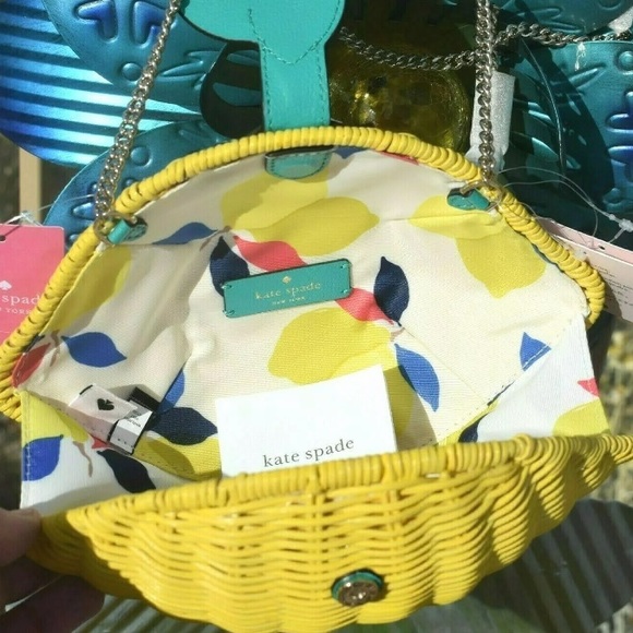 Lemon crossbody kate spade picnic perfect yellow - Picture 5 of 8
